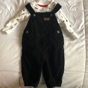 COPY - Carter’s 3M boys overall outfit